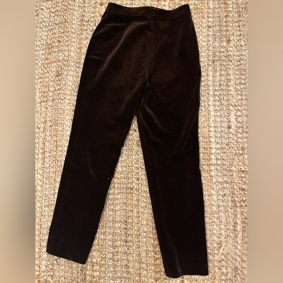 Plush chocolate cigarette pants - Picture 4 of 4